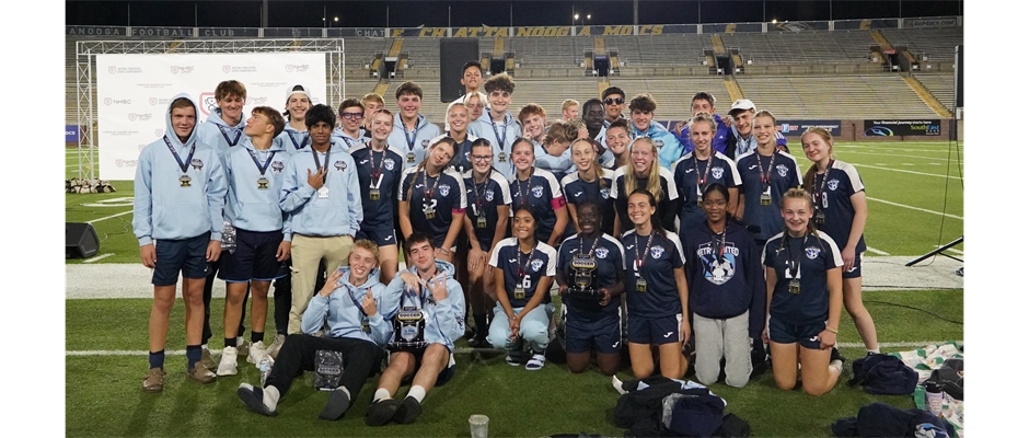 Boys Div 2 Champions - Girls Div 2 Runners-up